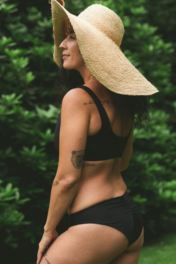 Copenhagen Cartel - Agung top Scoop-halsudskæring - Nero