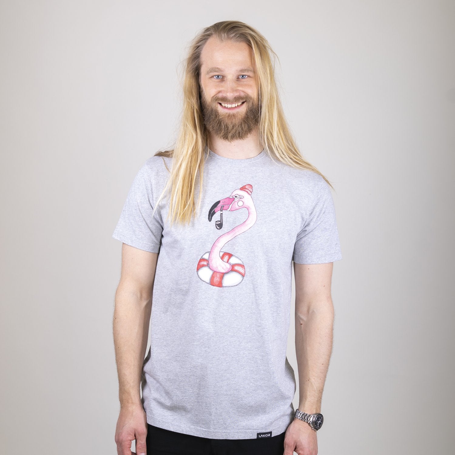 Lakor - Pipe flamingo T-shirt