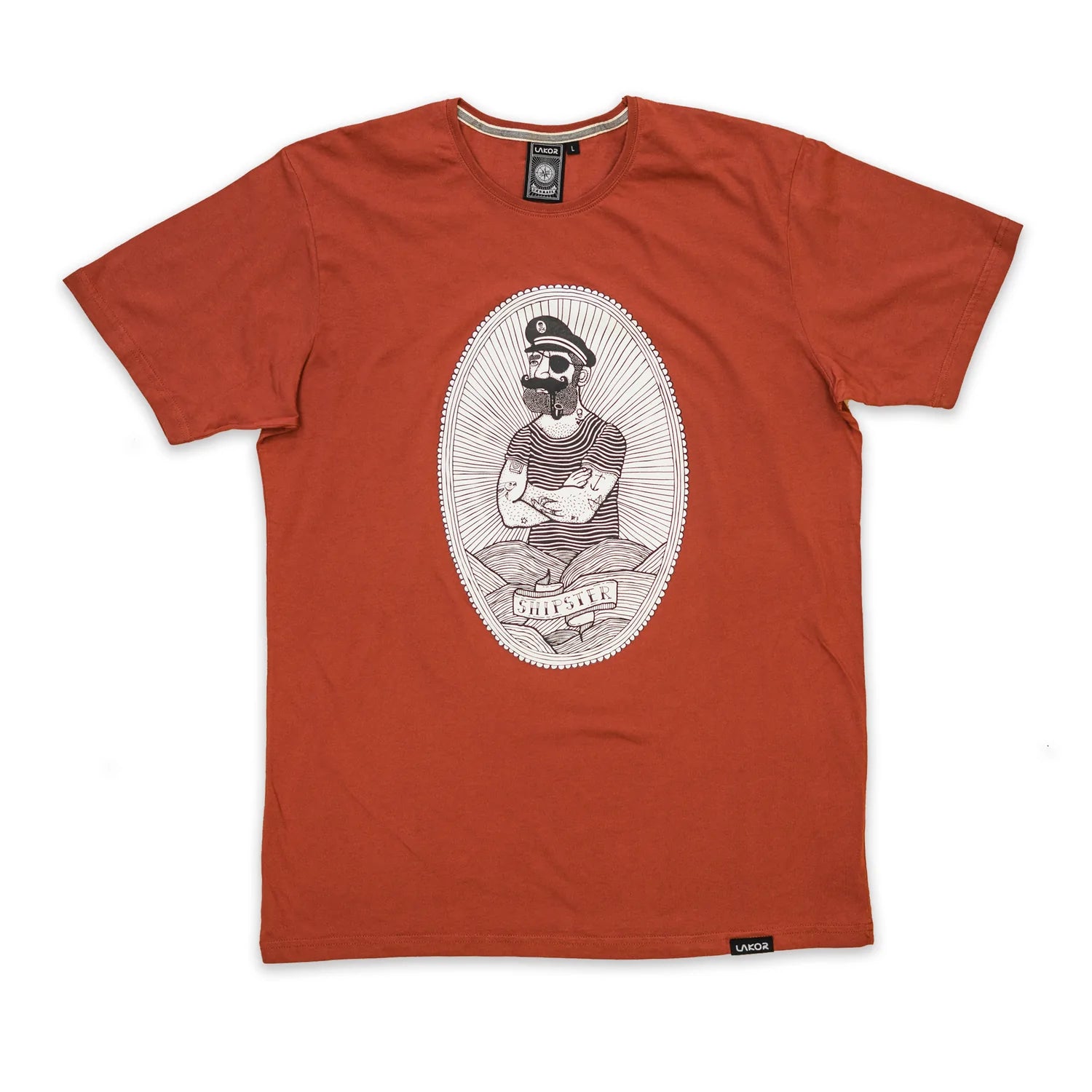 Lakor - Framed legend - burned orange