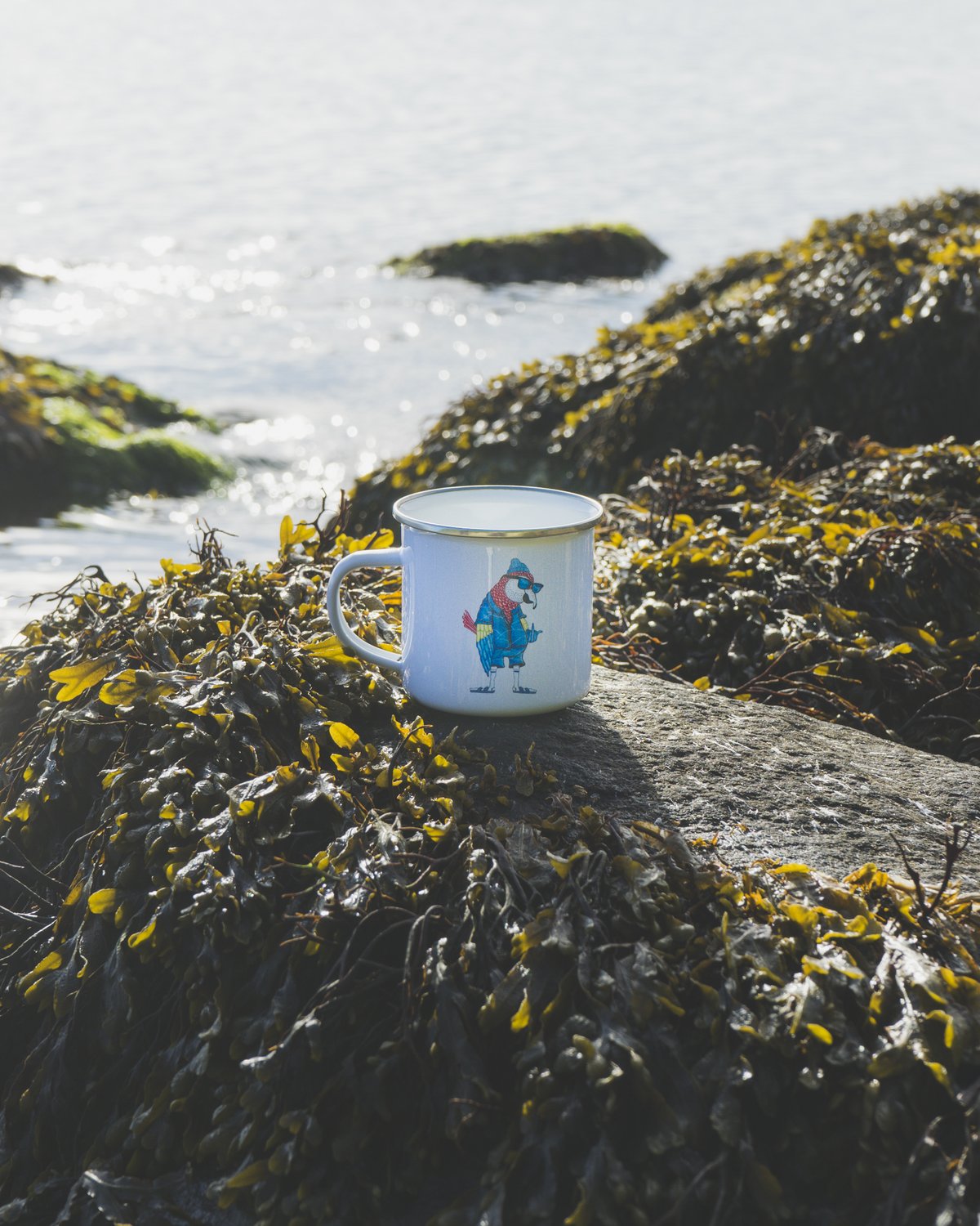 Lakor - Hipster Parrot Emaljekrus