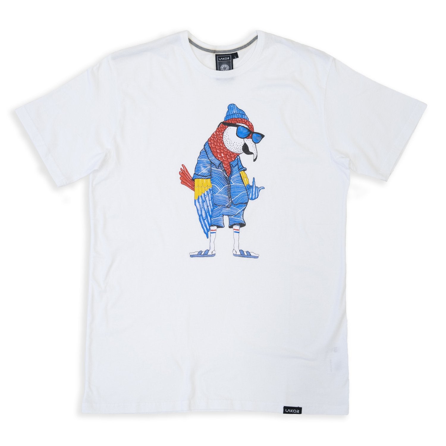 Lakor - Hipster parrot T-shirt
