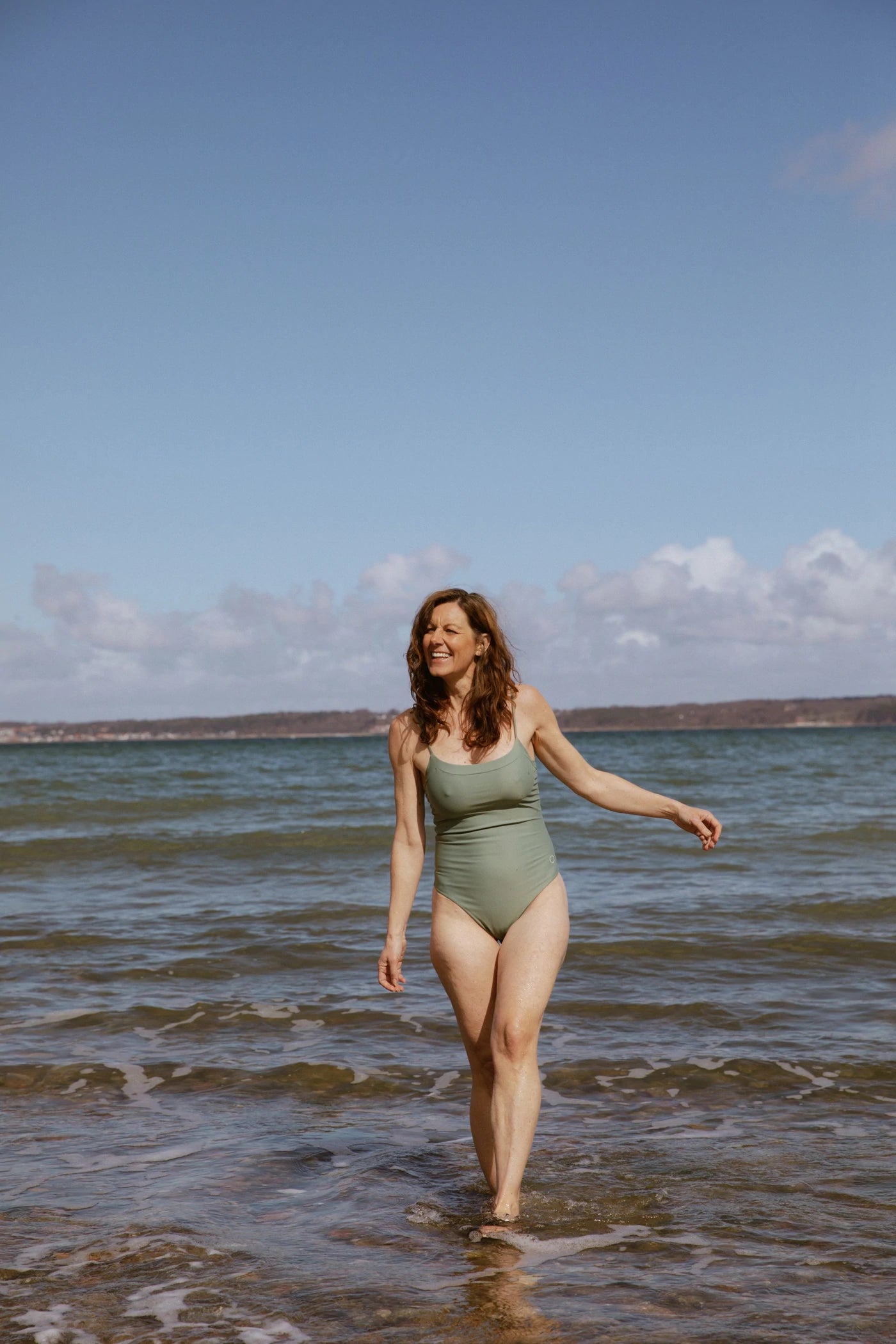 Copenhagen Cartel - Penida one-piece Scoop-halsudskæring - Army