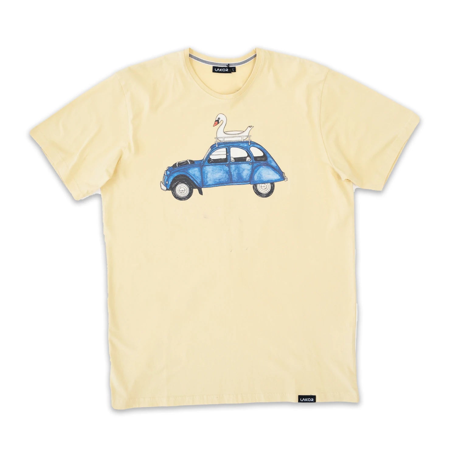 Lakor - Swan on wheels - moonstone