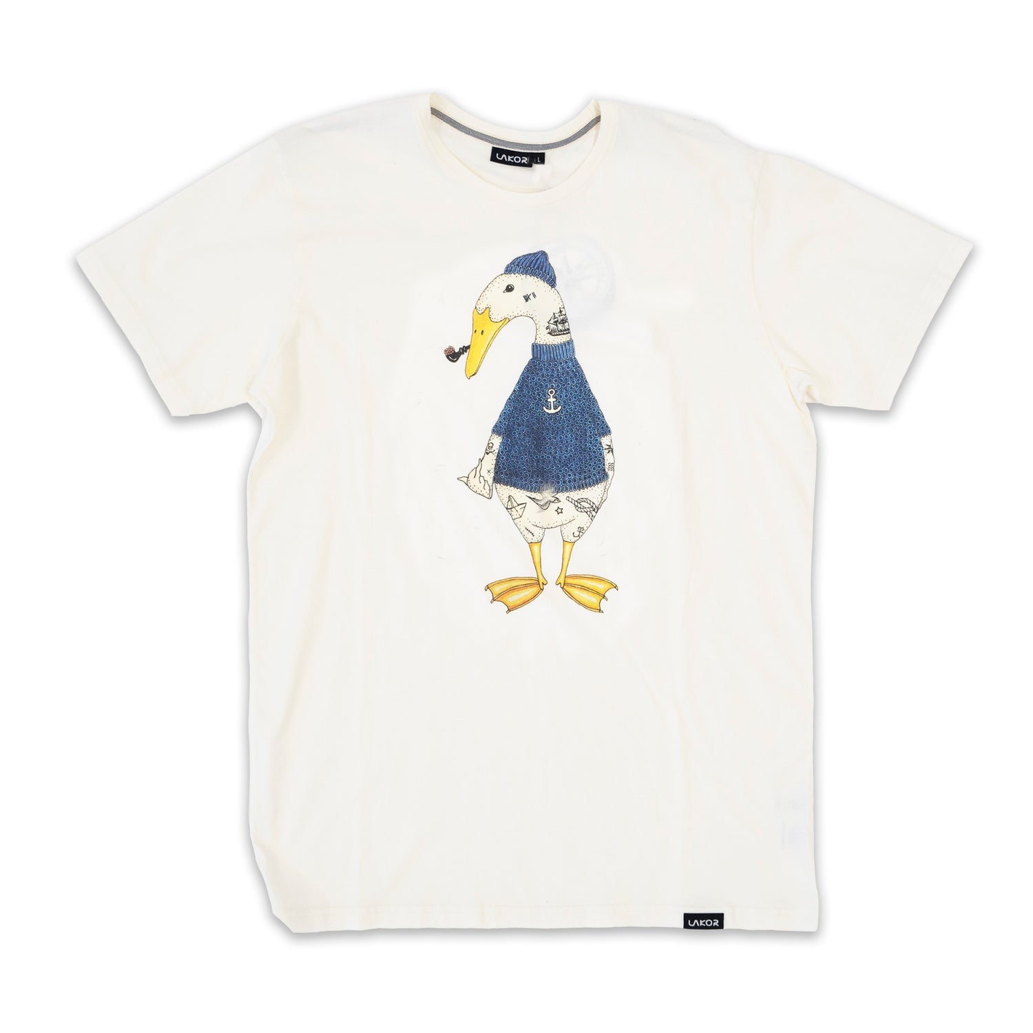 Lakor - Duck Off T-shirt (Off White)