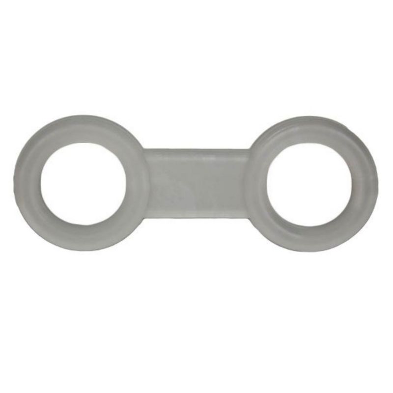 SNORKELHOLDER SILIKONE - KLAR