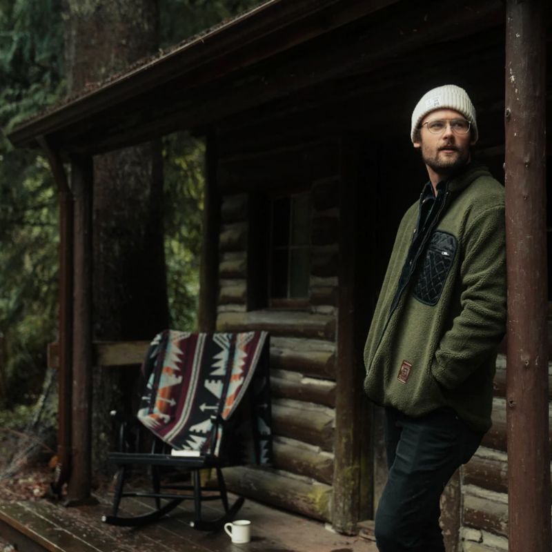 Lakor - Reversible Jakke green