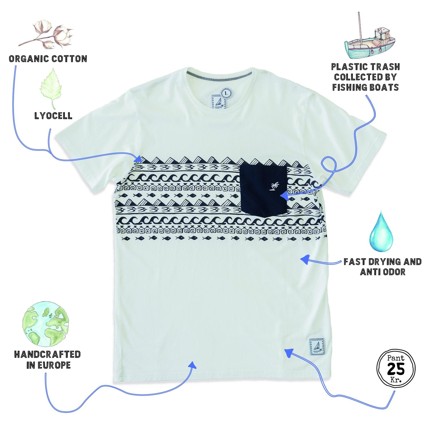 Lakor - Havana across T-shirt