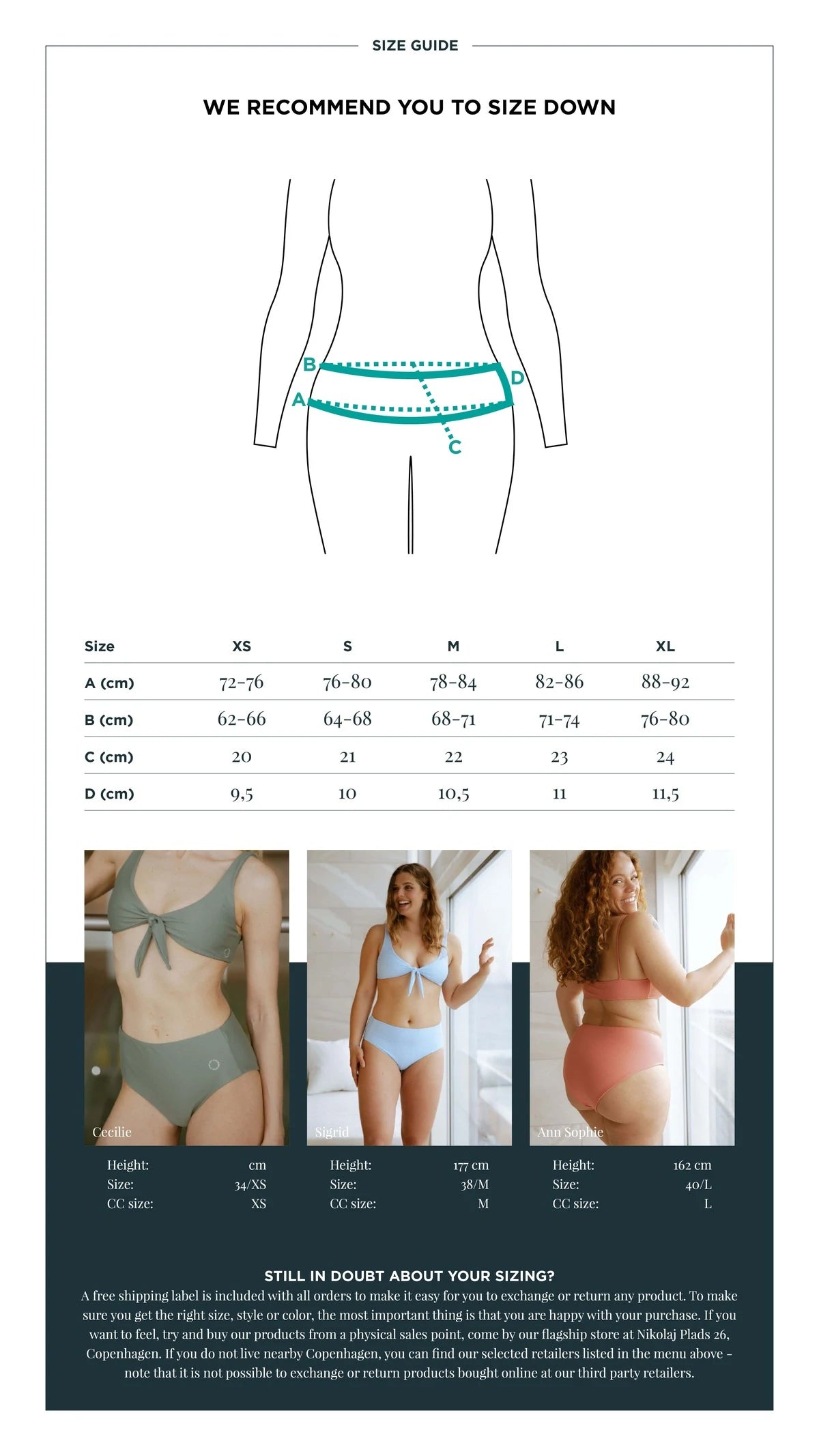 Copenhagen Cartel - Ubud bikini trusse højtaljet  - Fairy