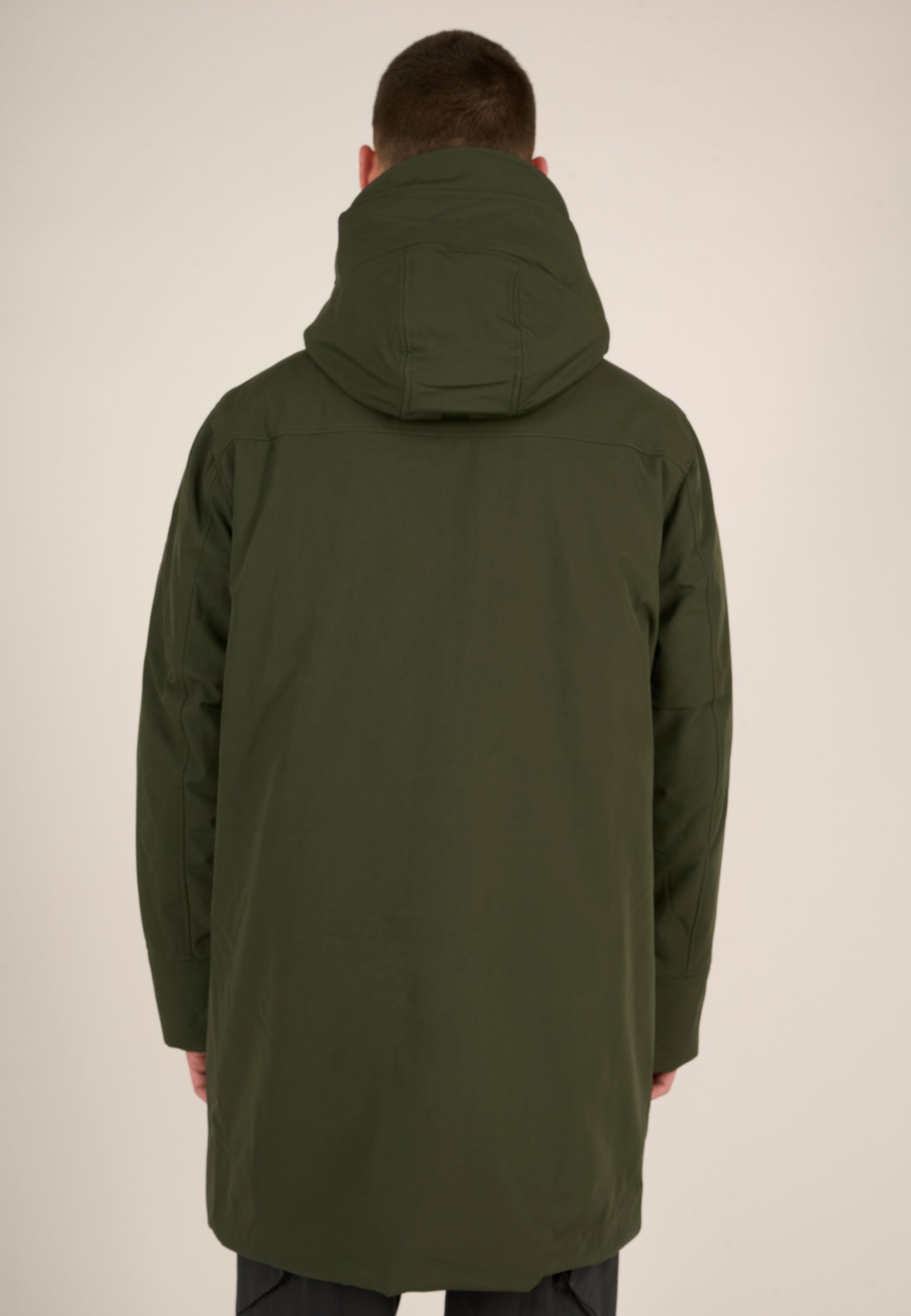 KnowledgeCotton Apparel - Long soft shell jacket CLIMATE SHELL™ - GRS/Vegan