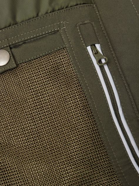 KnowledgeCotton Apparel - Long soft shell jacket CLIMATE SHELL™ - GRS/Vegan