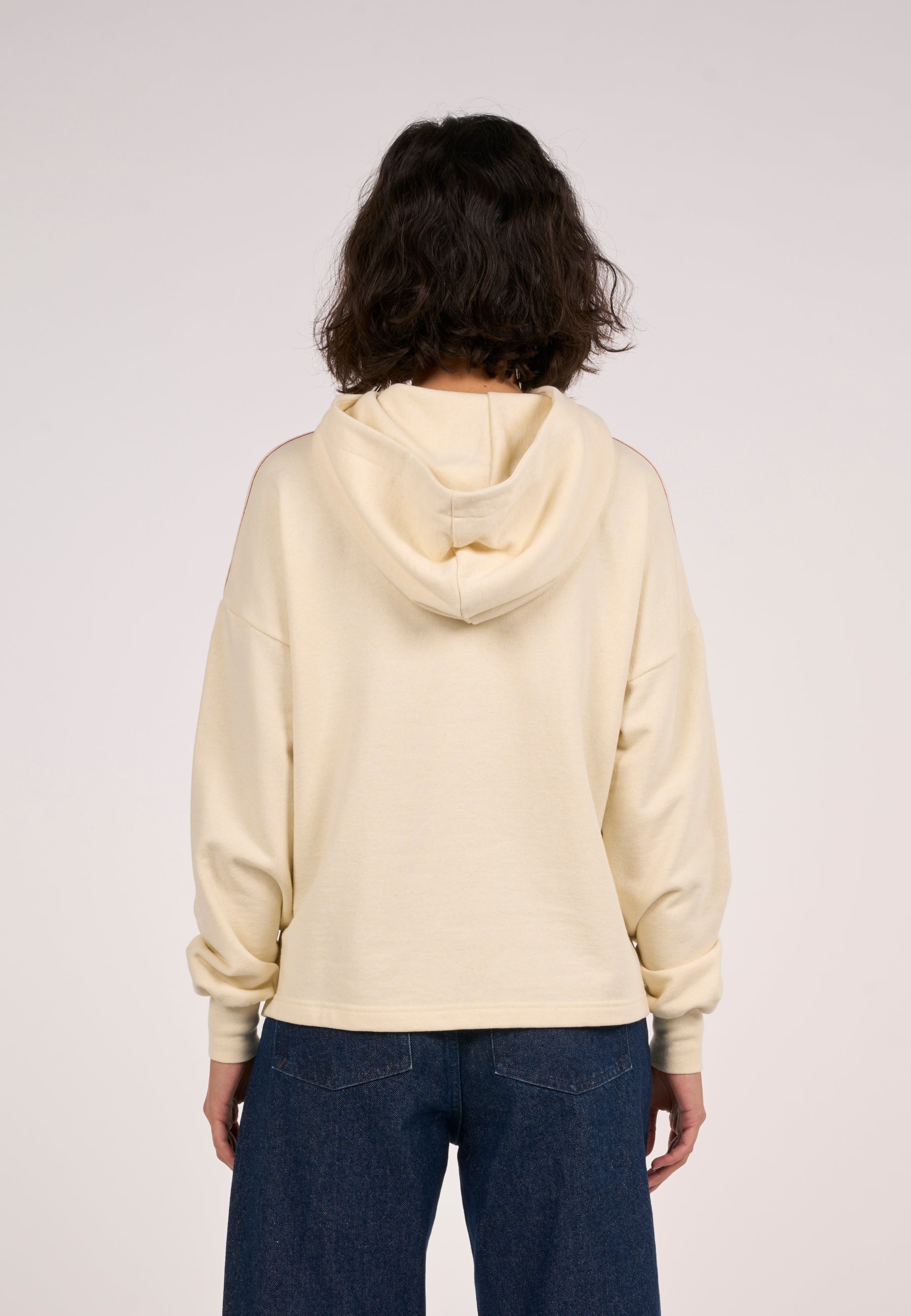 Knowledge Cotton Apparel Reborn Hoodie - Buttercream