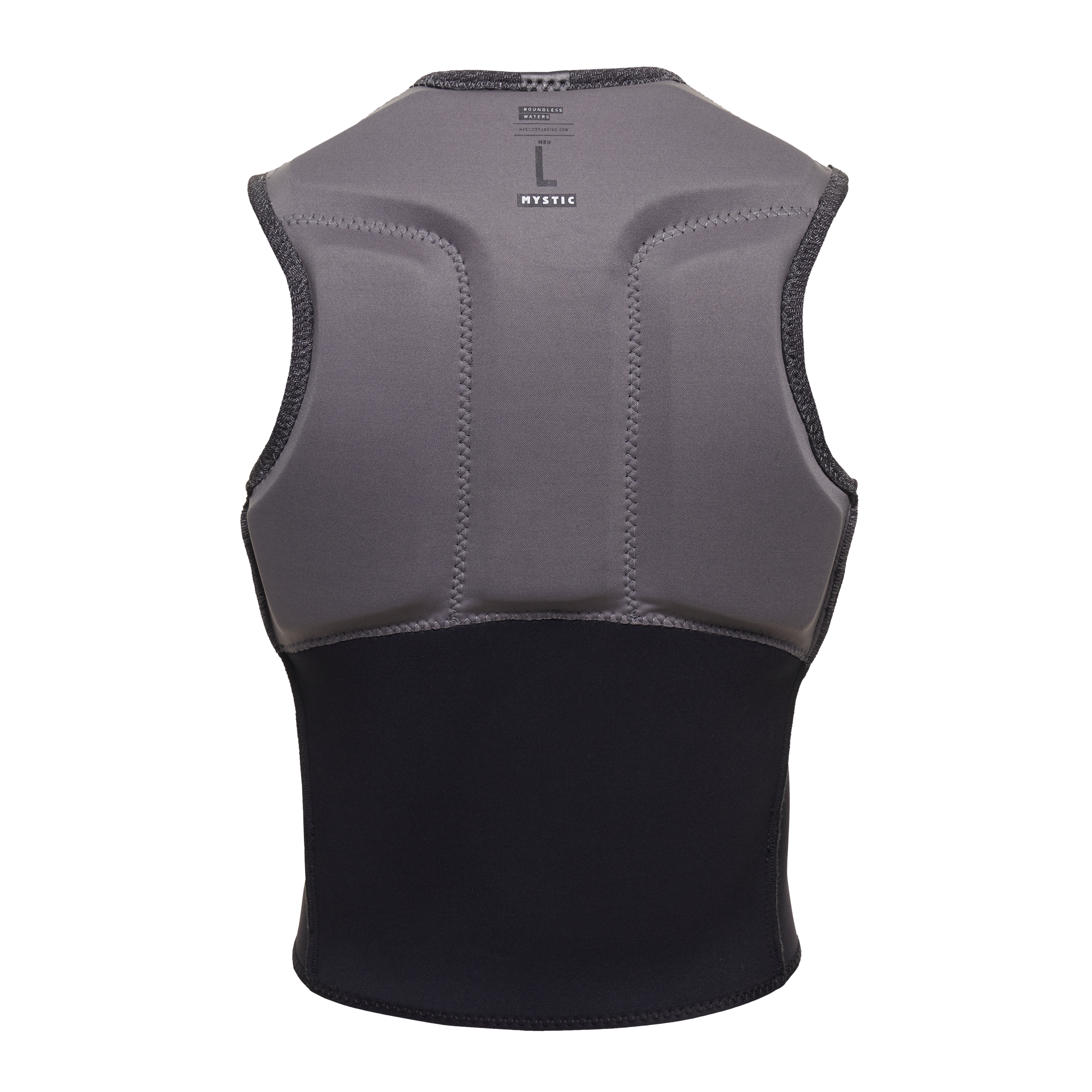 Mystic - Block Impact Vest Fzip Kite - Grey