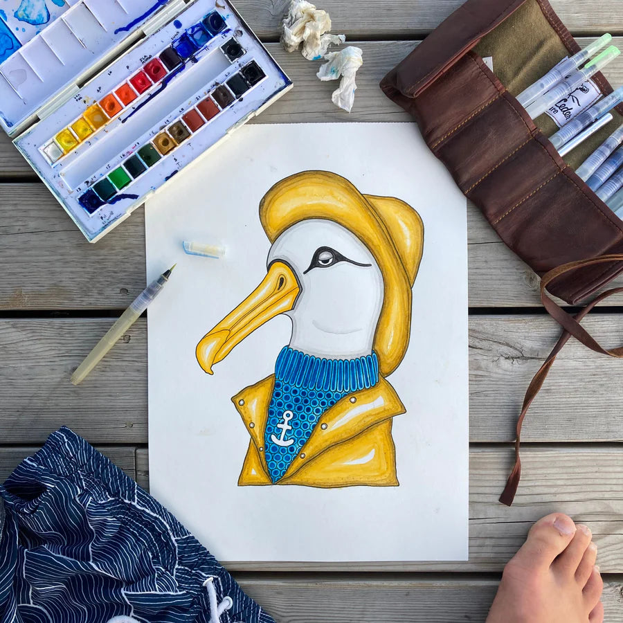 Lakor - Albatros Hoodie - Black Sweatshirt