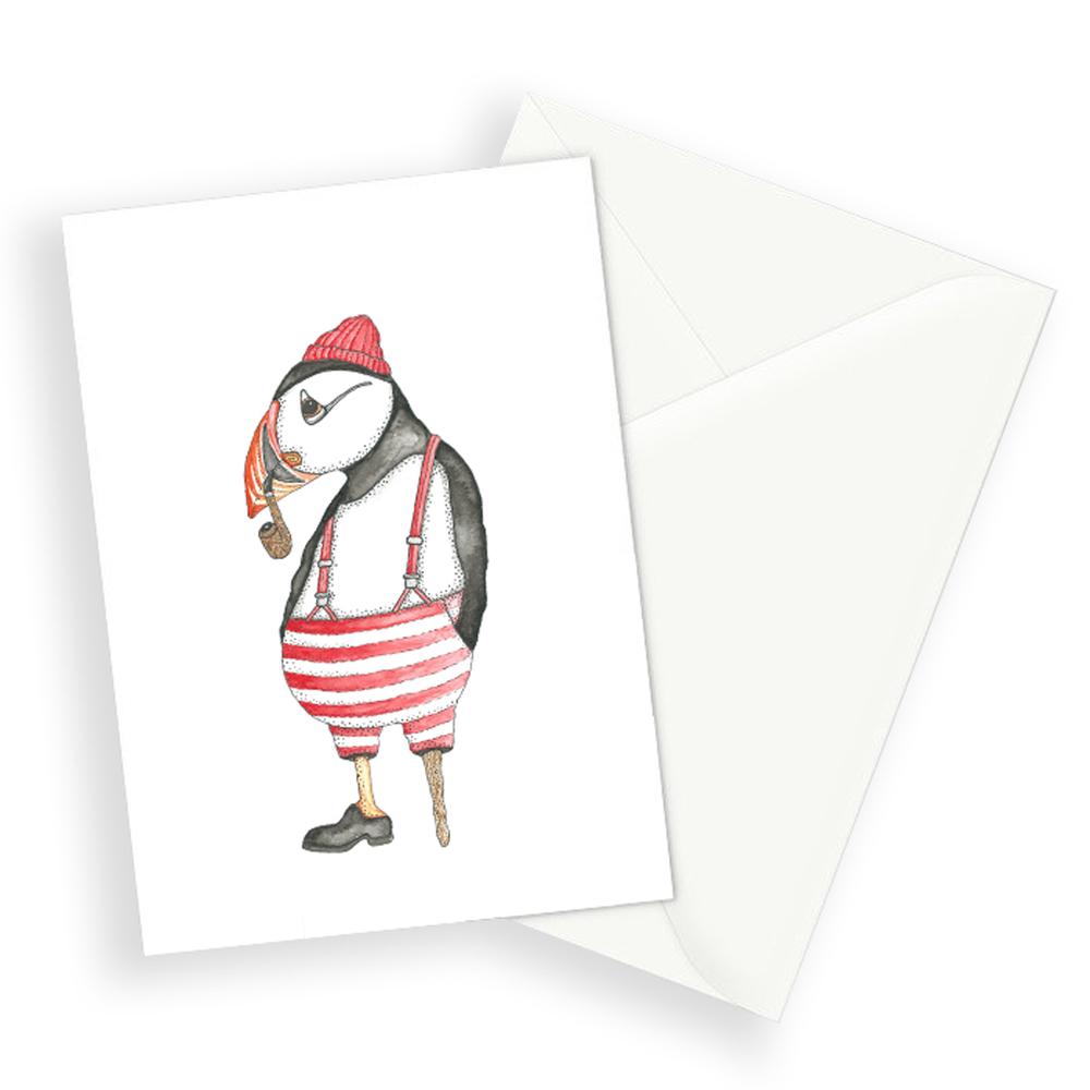 Lakor - Atlantic Puffin Postkort