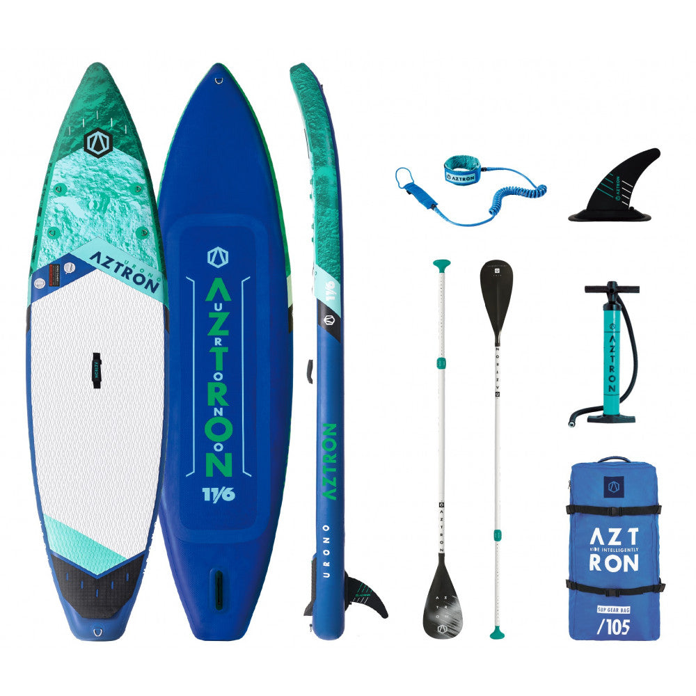 AZTRON URONO 11'6 DOBBELT CHAMBER 2021 OPPUSTELIG TOURING SUP