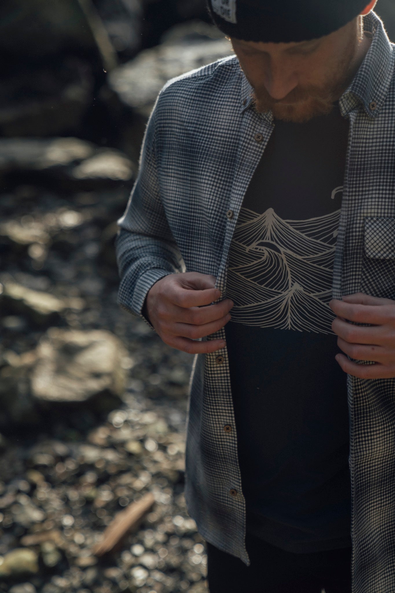 Lakor - Aztec Aamand Shirt Blue