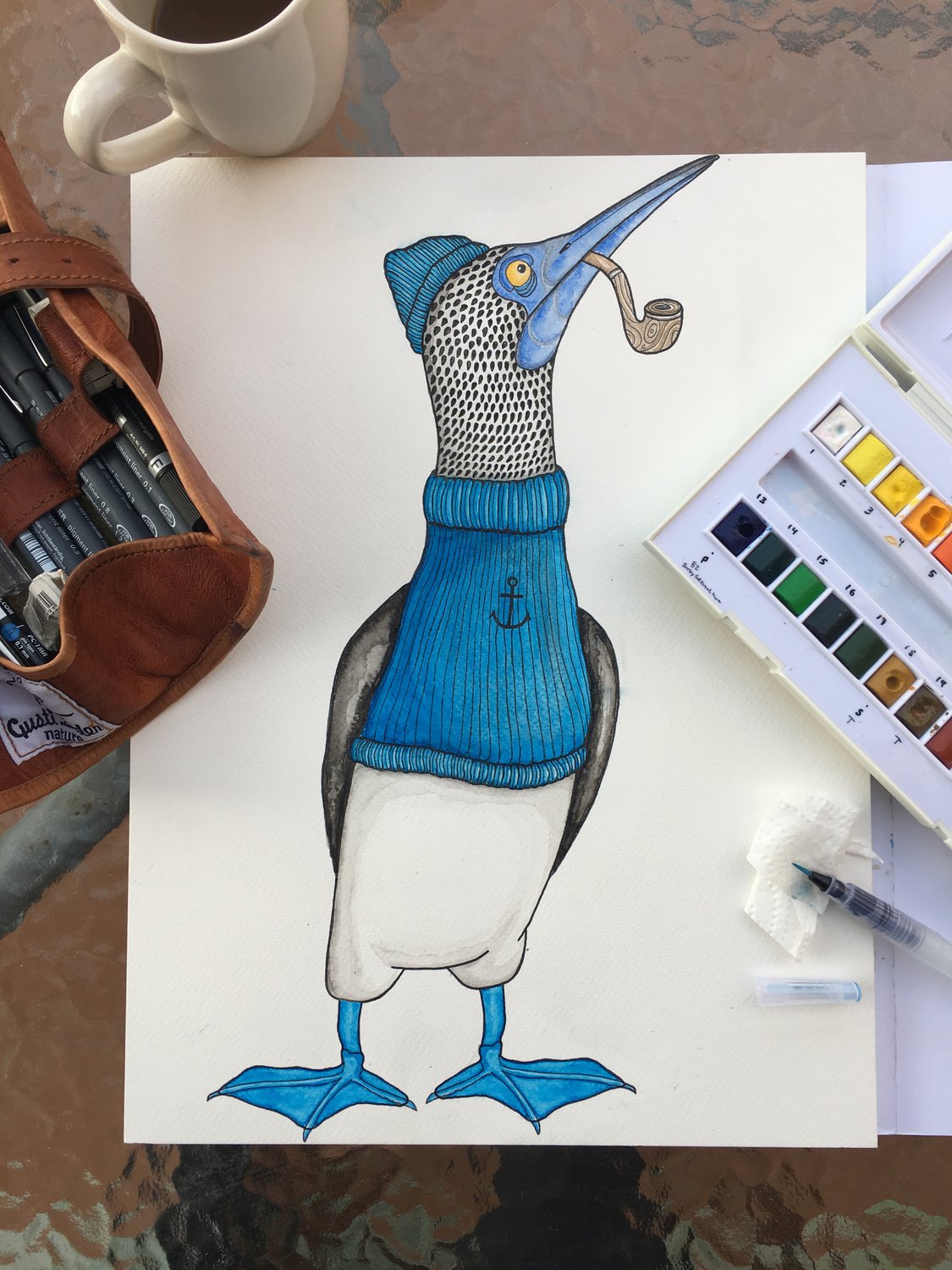 Lakor - Booby Bird Plakat