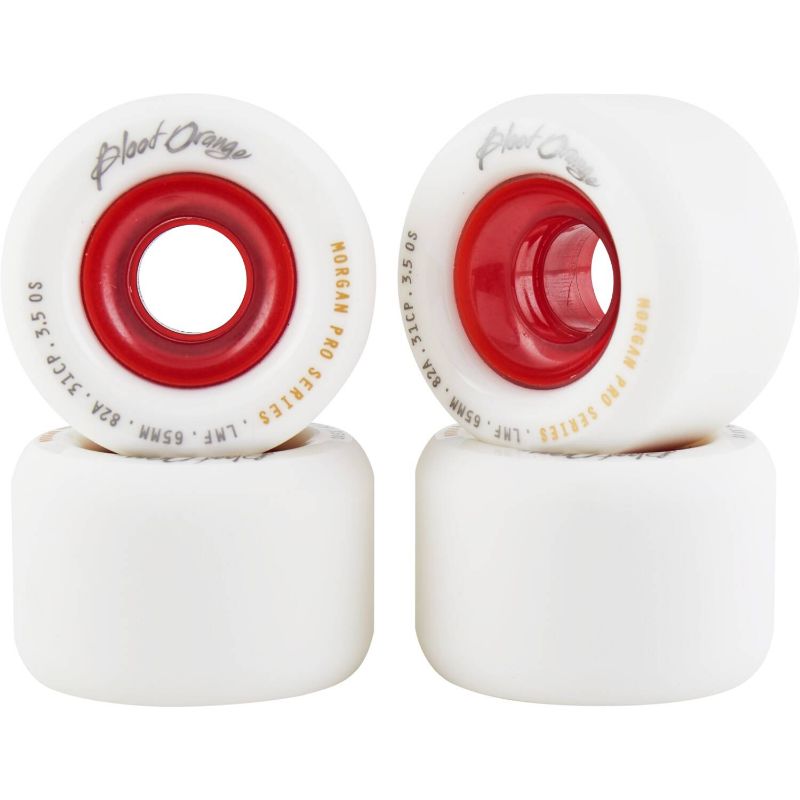 Blood Orange Morgan Pro 65mm Longboard Hjul (Red Core - 82A)