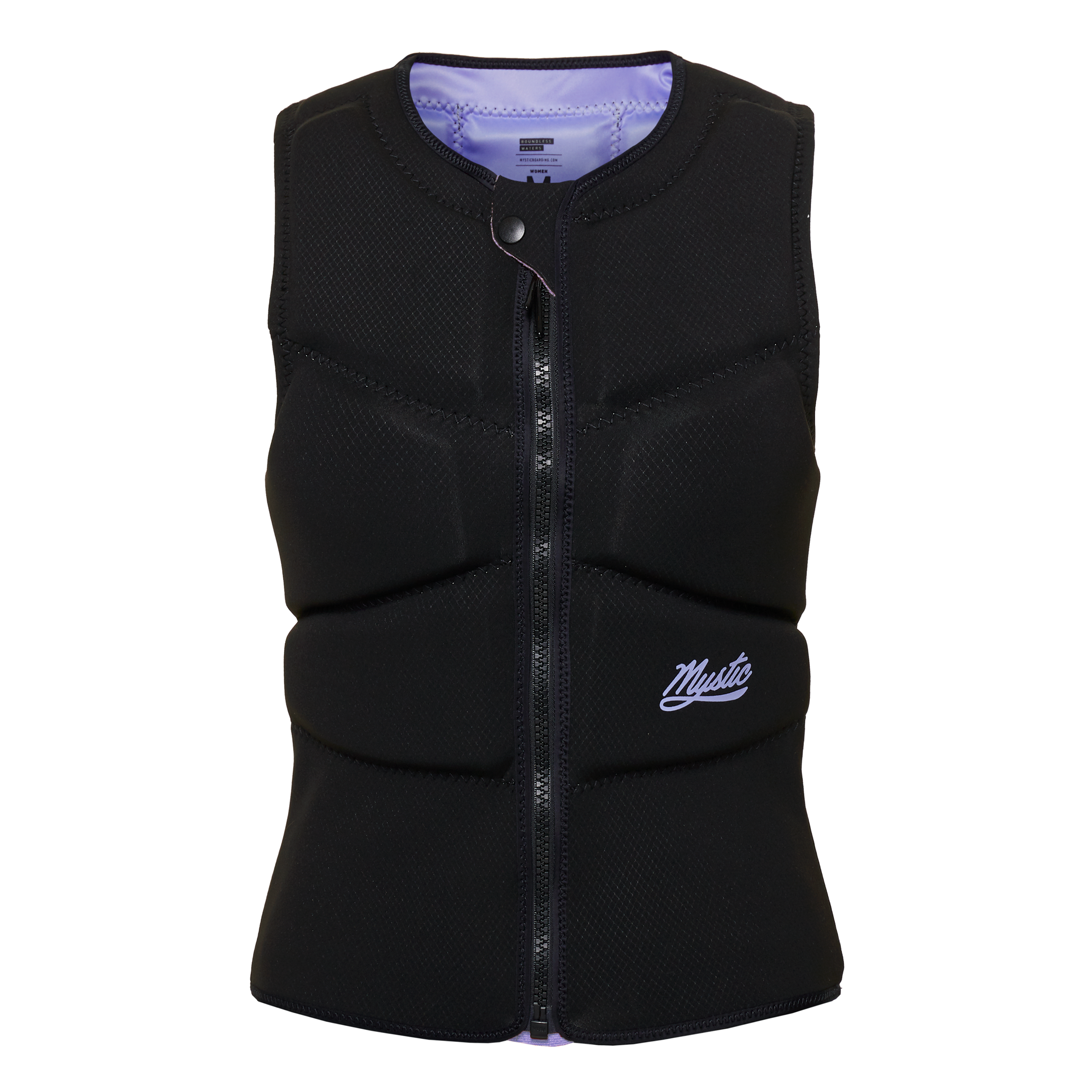 Mystic - Ruby Impact Vest Fzip Kite Women - Black/Purple