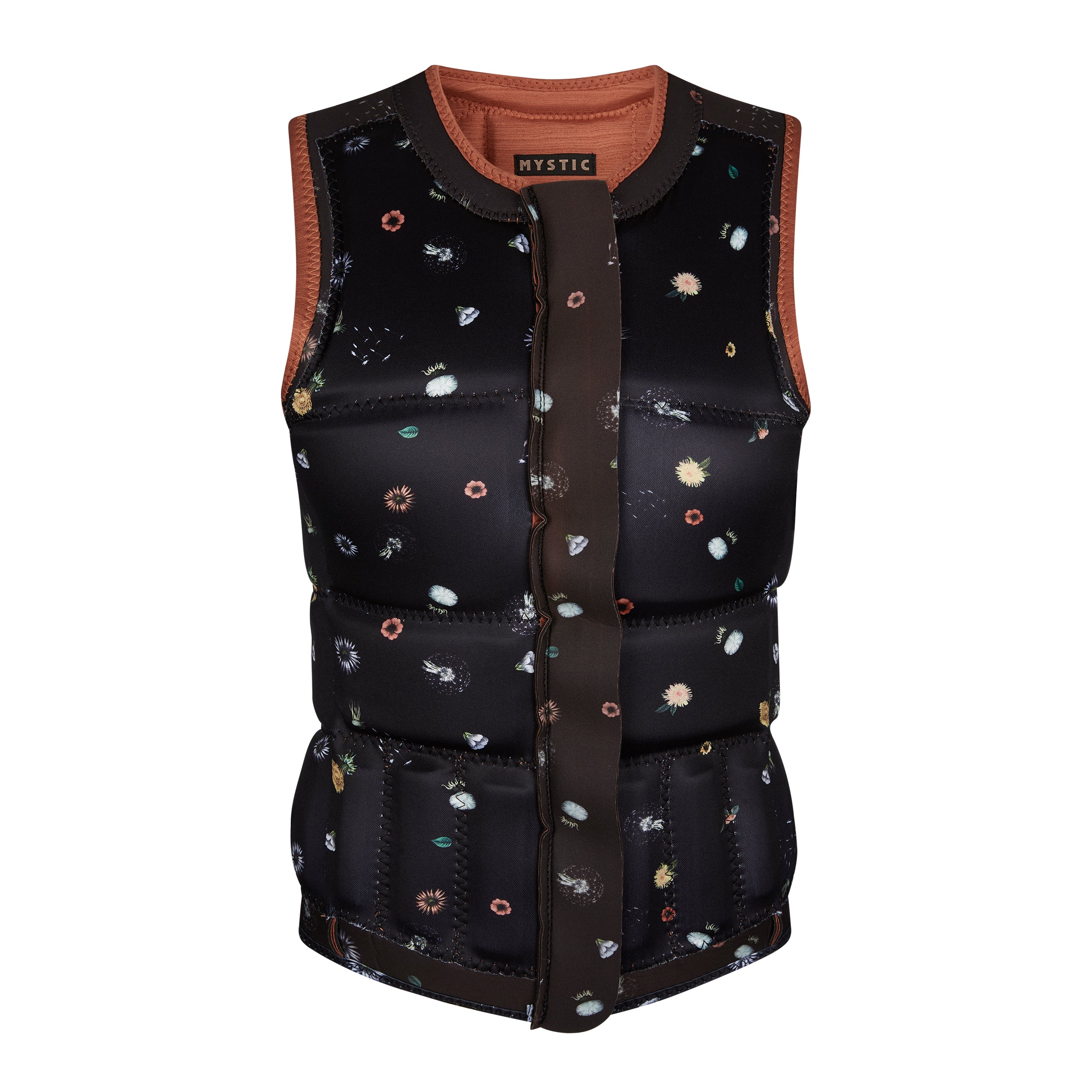 Mystic Diva Impact vest Rusty Red - Wake
