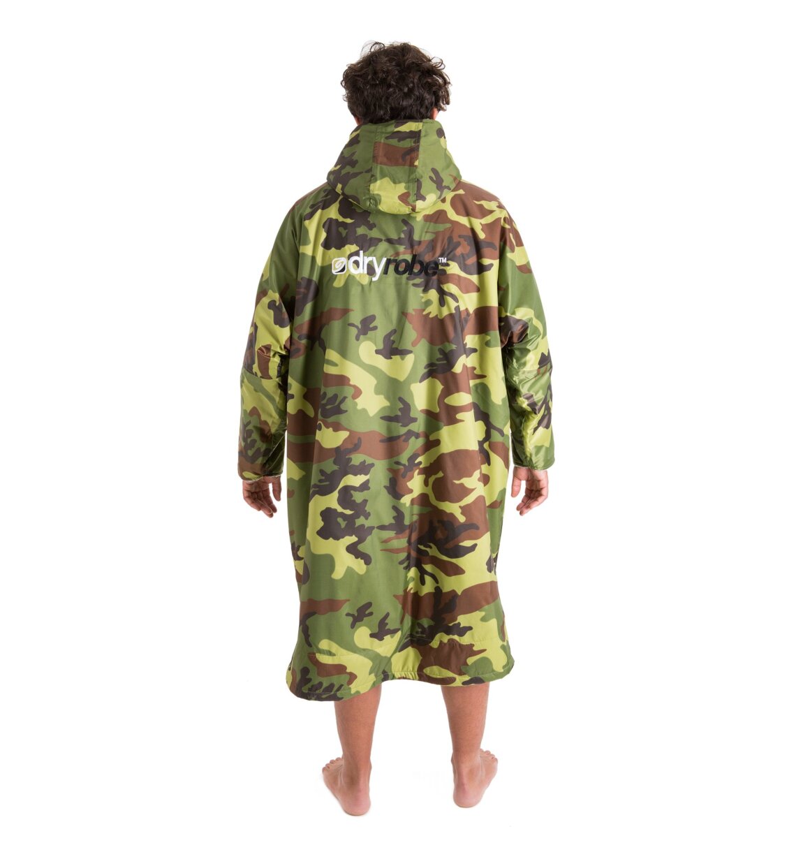 Dryrobe advance long sleeve poncho | voksne | camo/grey