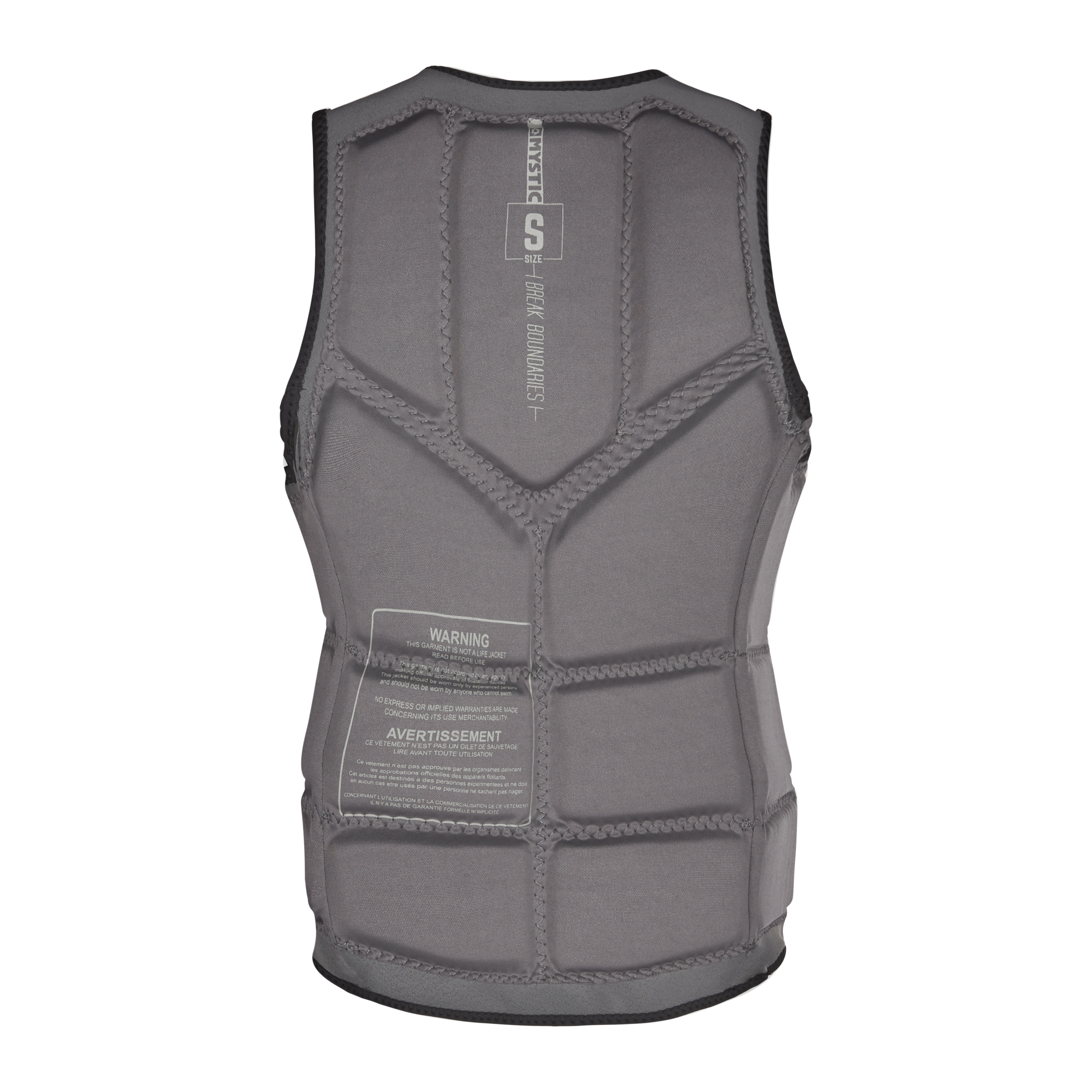 Mystic - Star Impact Vest Fzip Wake Women - Black