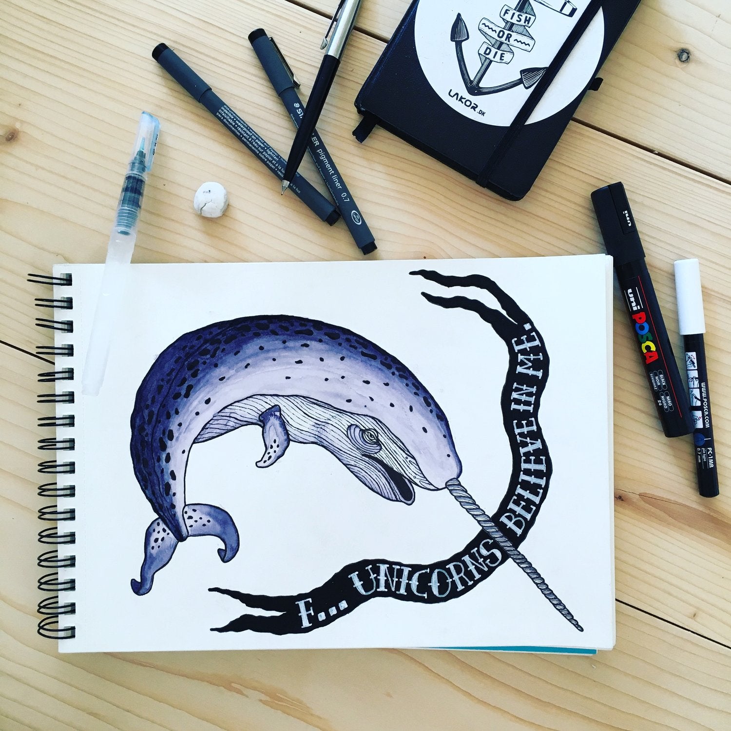 Lakor - F... Unicorns plakat