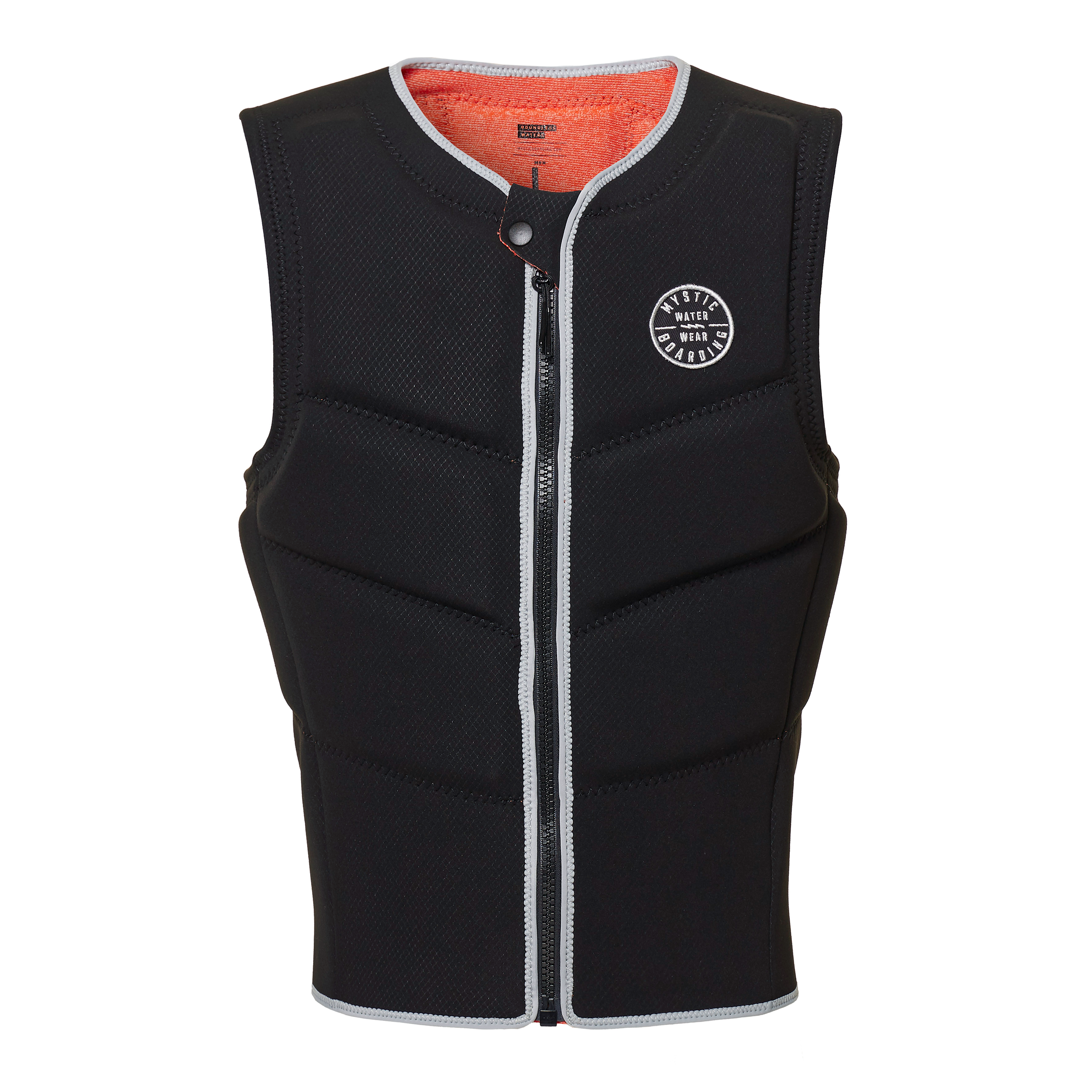 Mystic - Foil Impact Vest Fzip Kite - Black