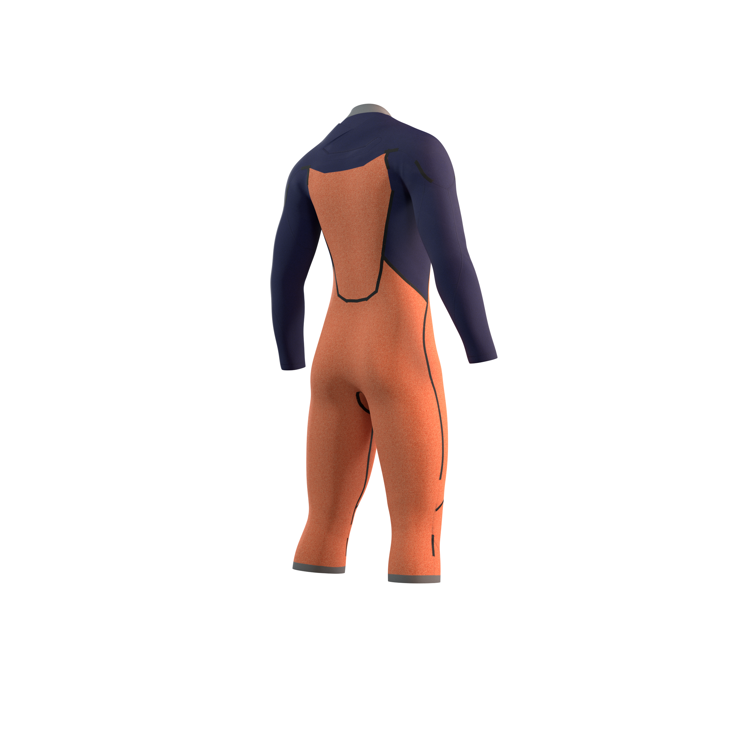 Mystic - Marshall Longarm Shortleg 4/3mm Fzip - Black