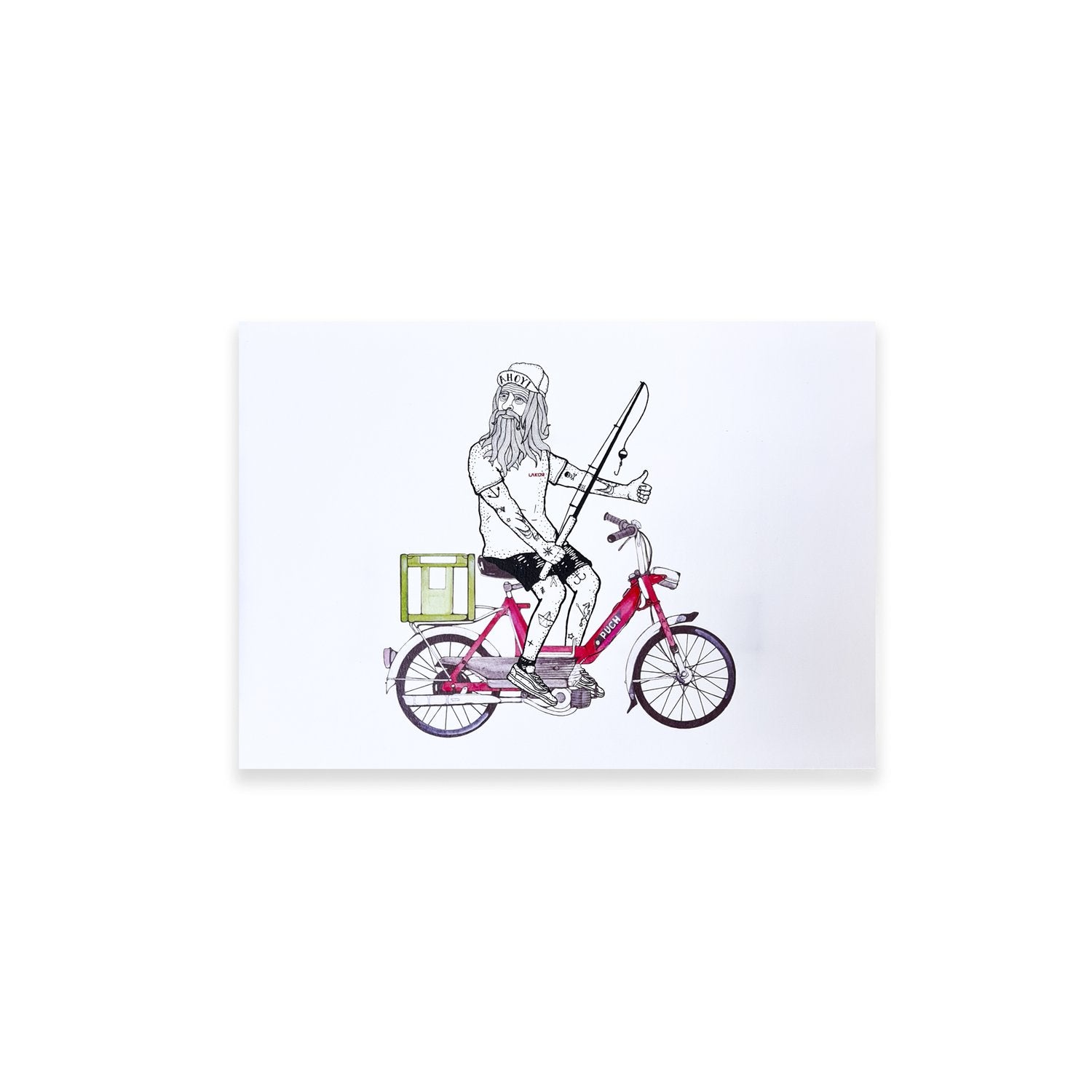 Lakor Fish Trip Postkort