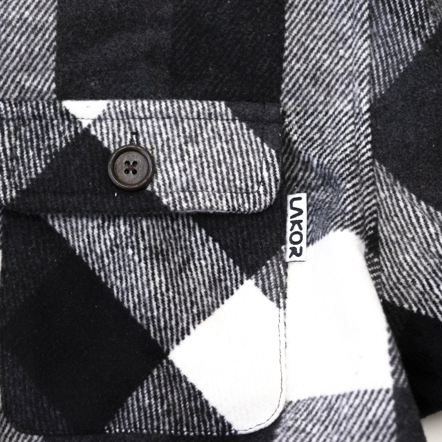 Lakor - Flannel Shirt Jakke grey