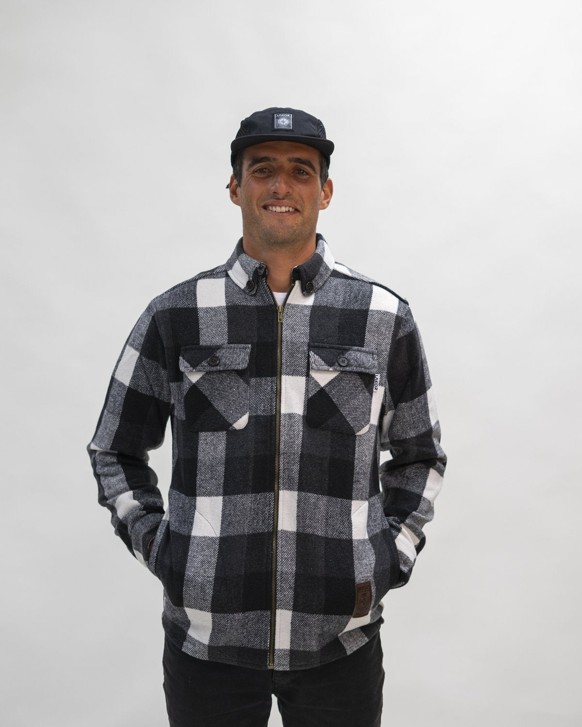 Lakor - Flannel Shirt Jakke grey