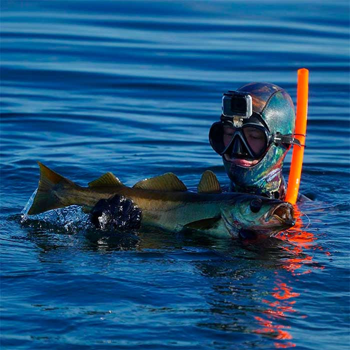 Frivannsliv Flexi Snorkel Orange