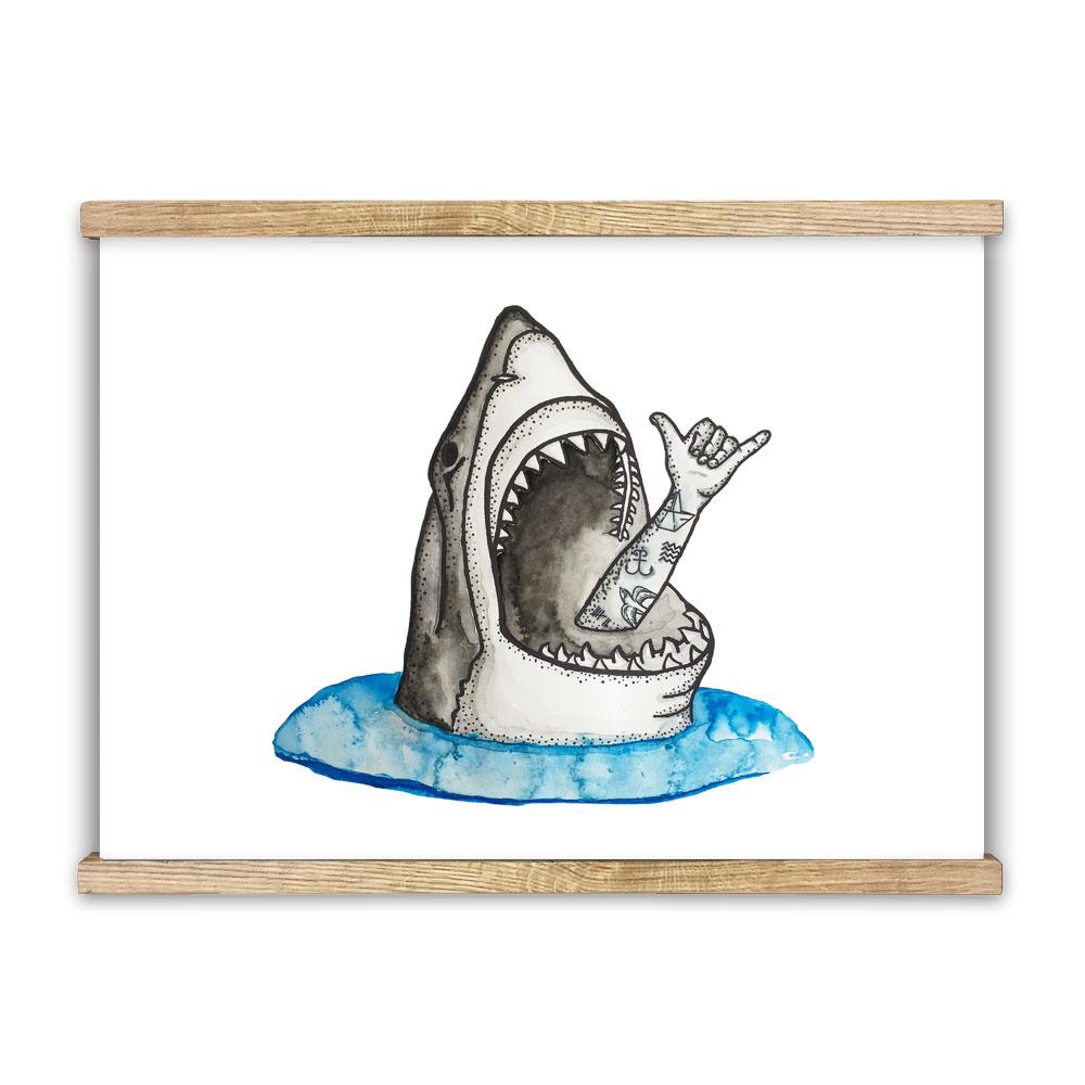 Lakor - Shark Shaka Plakat
