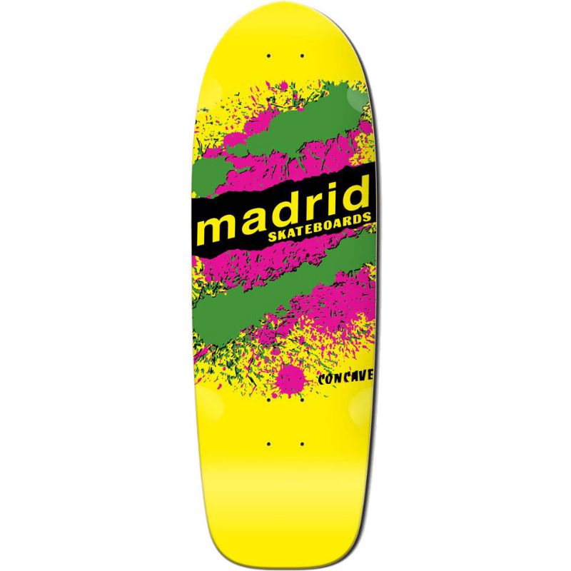Madrid Retro Cruiser Deck (9.5" - Explosion Yellow)