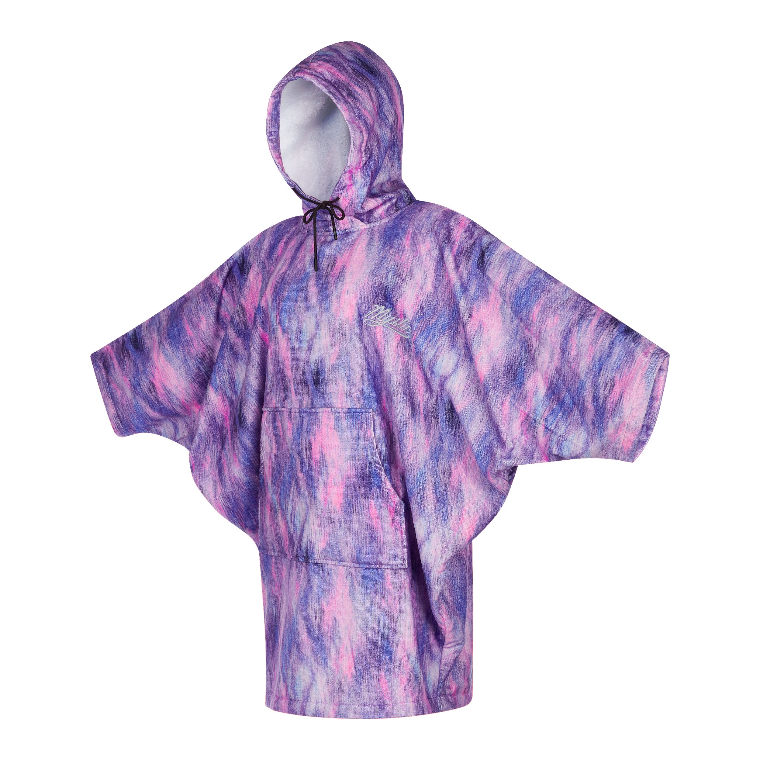 Mystic Kvinde poncho - black/purple
