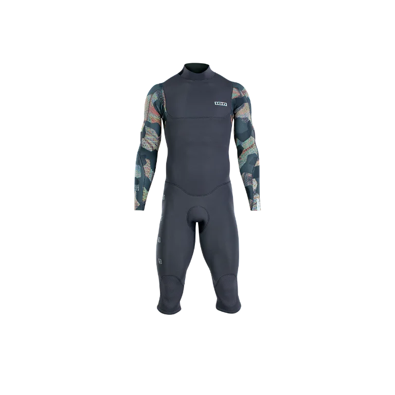 ION.22 WETSUIT SEEK CORE 4/3 OVERKNEE LS BACK ZIP MEN GREY-CAMO 52/L