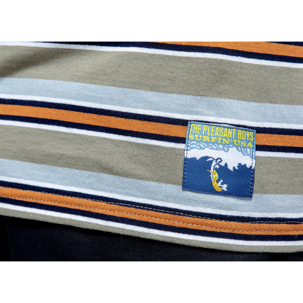 Pleasant - surfin usa striped tee
