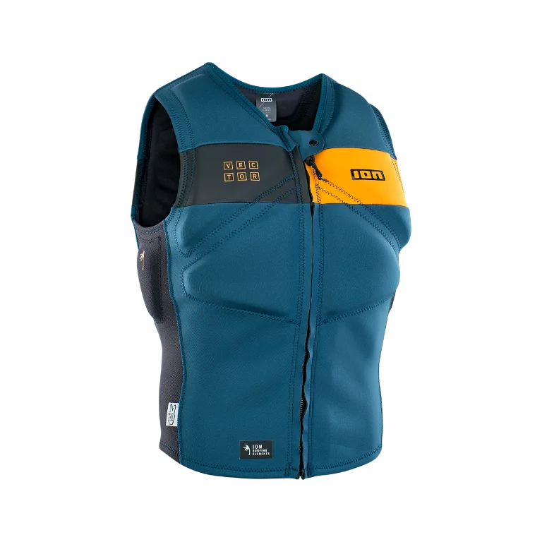 ION.22 VEST VECTOR AMP FRONT ZIP MEN PETROL