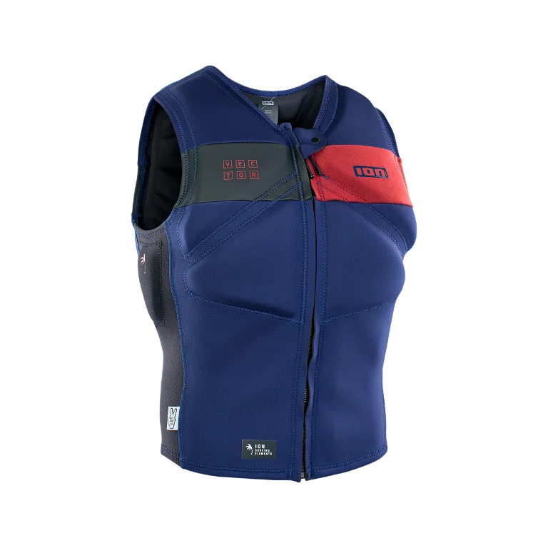 ION.22 VEST VECTOR AMP FRONT ZIP MEN INDIGO-BLUE